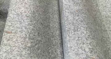 淮南芙蓉白S型拉丝面路沿石