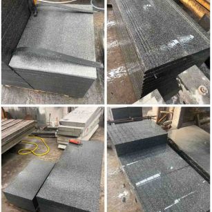 淮南 芝麻黑地铺石材