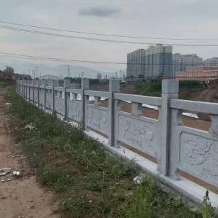 淮南 石材河道栏杆
