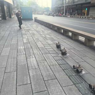 淮南仿古石铺装效果