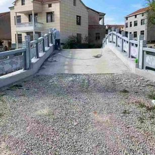 淮南 芝麻灰花岗岩桥栏杆