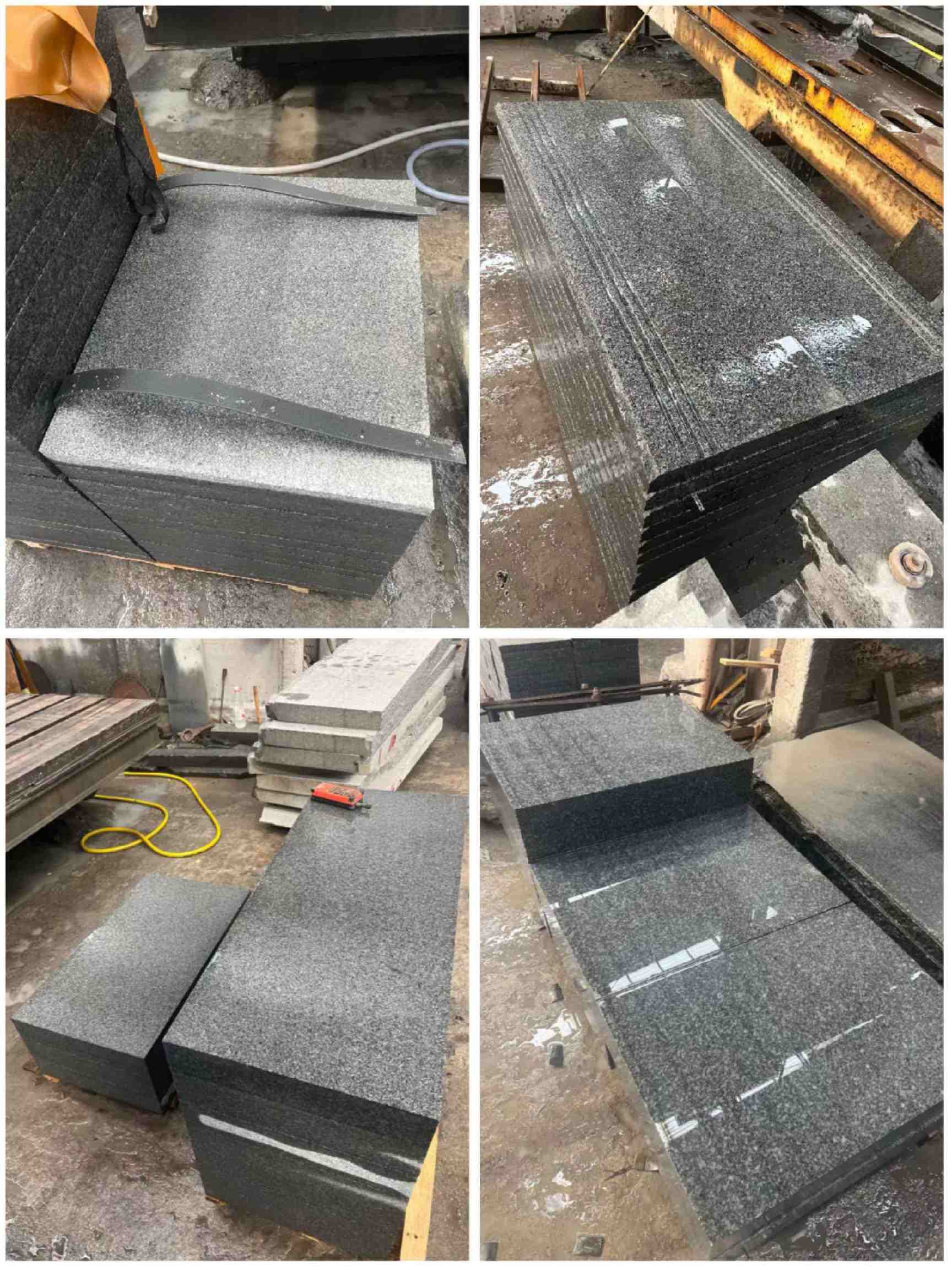 淮南 芝麻黑地铺石材