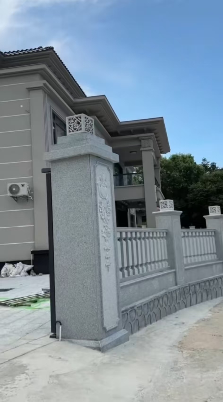 淮南 芝麻白别墅围墙栏杆，私人订制