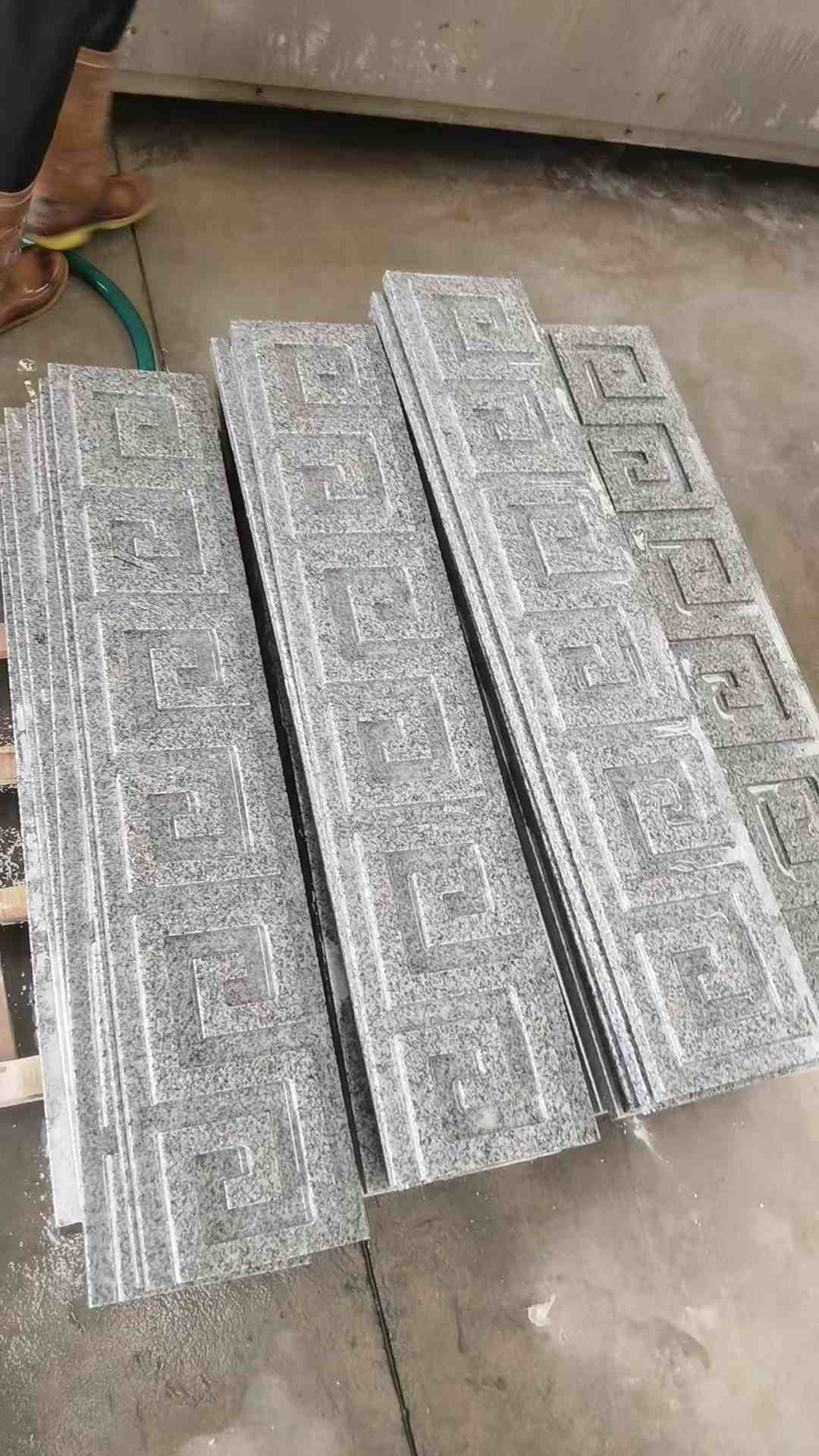 淮南 别墅回纹线条，雕刻