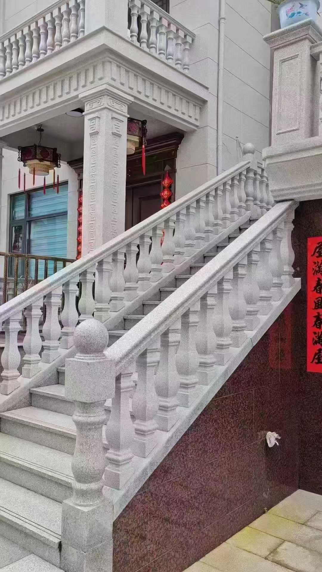 淮南 天然石材 阳台庭院护栏、栏杆