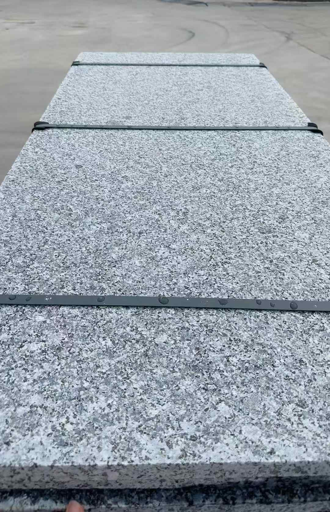 淮南 芝麻黑火烧面毛板，条板，半成品