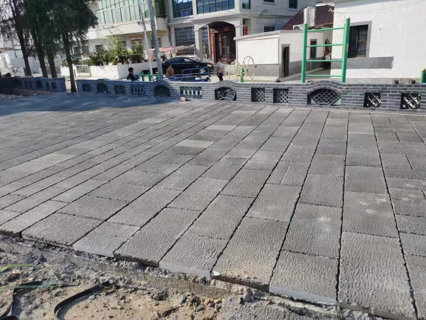 淮南仿古石铺装效果