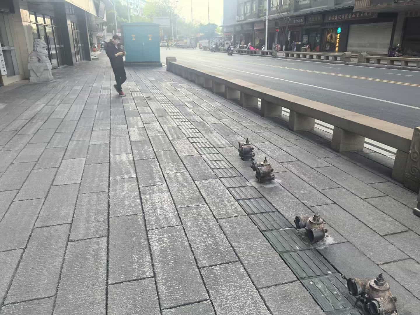 淮南仿古石铺装效果
