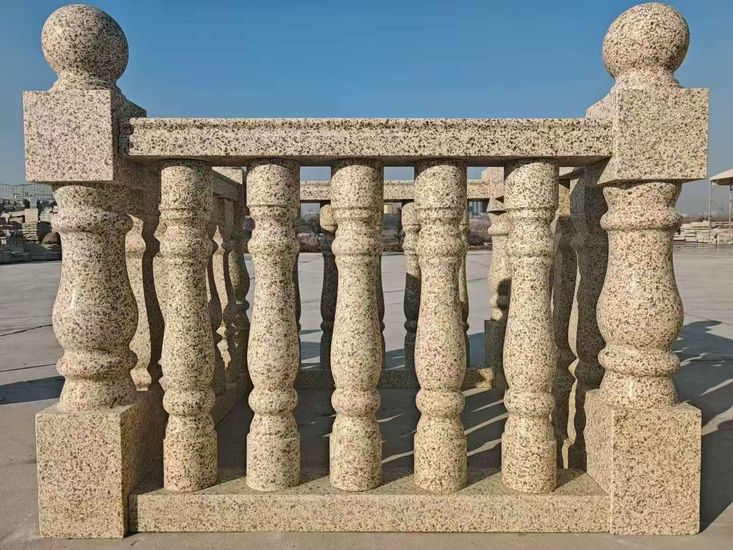 淮南 黄金麻栏杆（扶手，花瓶柱，将军柱）