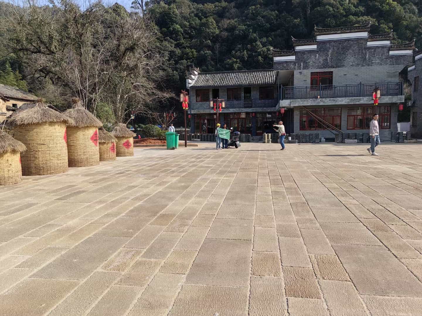 淮南仿古石铺装效果