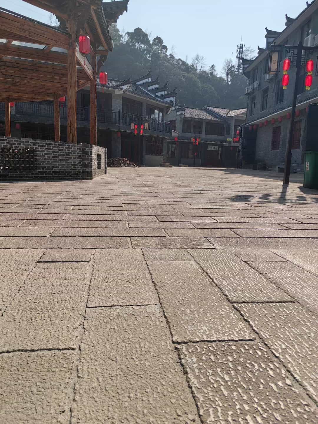 淮南仿古石铺装效果