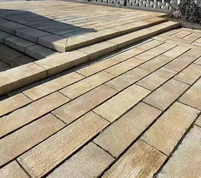 淮南仿古石铺装效果