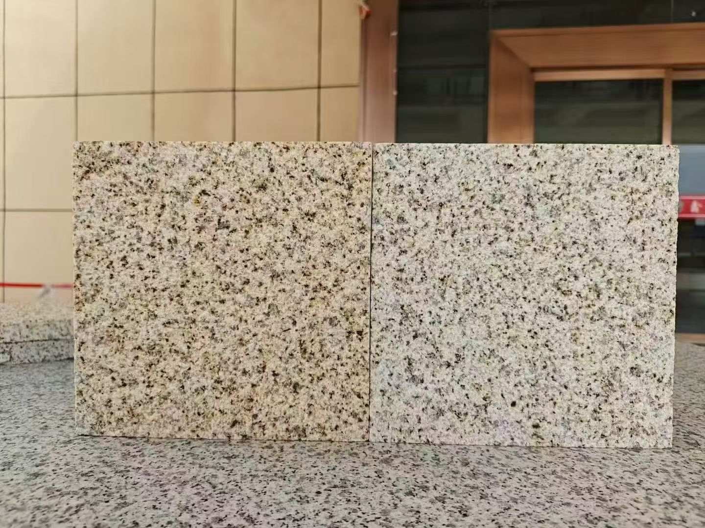 淮南 黄金麻荔枝面，中黄与浅黄