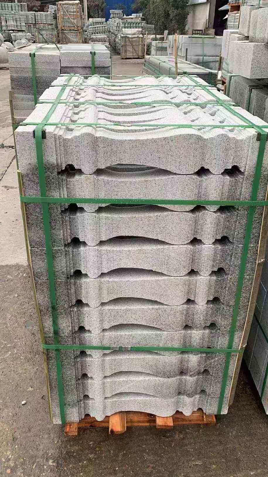 淮南 芝麻白方形拉丝面，栏杆花瓶柱